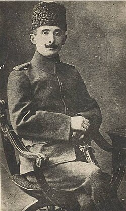Captain İsmet Bey after returning from Yemen