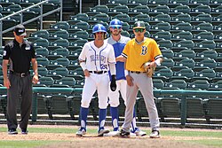 Southern Arkansas and Oklahoma Baptist playing in the 2023 GAC Tournament