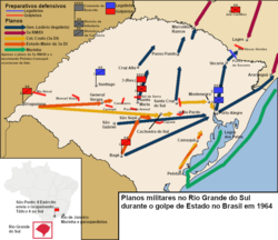 Plans for offensive against Porto Alegre.