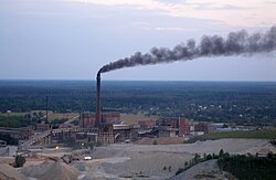 Kiviõli Oil Shale Processing & Chemicals Plant in ida-Virumaa, Estonia