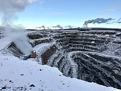 Kittilä Gold Mine, in Kittilä, Finnish Lapland, is the largest primary gold producer in Europe.[189][190]