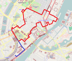 Copenhagen bus lines CityCirkel and Tivoli Shuttle