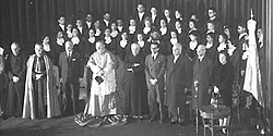 Foundational act of the University, 1910
