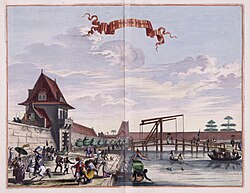 The Nieuwe Poort in Batavia, 1682
