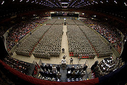 A U.S. infantry brigade of around 3,200 personnel, formed into eight battalion-sized groups
