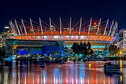 BC Place is a multi-purpose stadium that is home to the BC Lions of the CFL and the Vancouver Whitecaps FC of MLS.