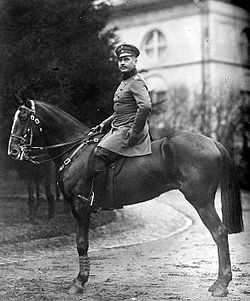Generalleutnant Otto Liman von Sanders at the Ottoneum in Kassel circa 1913
