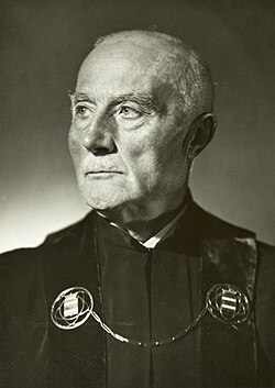 Arthur Castrén (1866–1946), the Mayor of Helsinki, in the 1930s