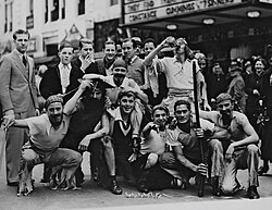 Mardi Gras in New Orleans in 1937