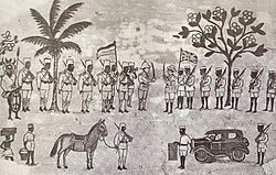 Paul von Lettow-Vorbeck's force stops fighting the Allies on 25 November 1918 after the Armistice.