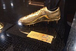Saudi Pro League Golden Boot in the Museu CR7.