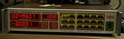 A capacitance bridge