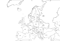The word for coffee in various European languages[9]
