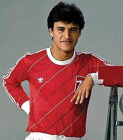 Claudio Borghi, who was 1986 FIFA World Cup champion, played for the club in 1995.