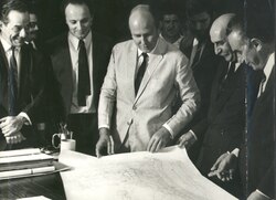 Urban planner Lúcio Costa was the winner of the competition for the construction project of Brasília and played a key role in the city's landmarking.