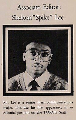 Lee in the Morehouse College 1979 yearbook