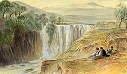 The falls of the Kalama, Albania 1851