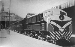 An English Electric locomotive in Retiro