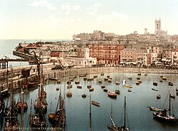 Margate in Kent, the first seaside resort of England, established in the 1750s