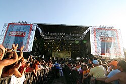 Sziget Festival Budapest. One of the largest music festivals in Europe provides a multicultural, diverse meeting point for locals and foreigners every year.