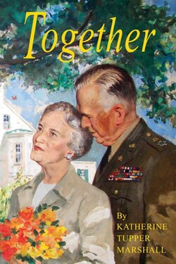 Cover of Together: Annals of an Army Wife, by Katherine Tupper Marshall. Published 1946.
