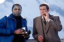 Irvin Allen and George Lazenby