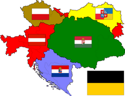 Karl I of Austria envisaged the Habsburg Empire as being made up of five Kingdoms, in a last desperate attempt to save the Monarchy.