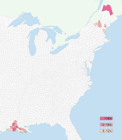 French language spread in the United States