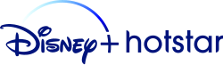 Former logo of Disney+ Hotstar from 2020 to 2024. It was dropped in favour of the teal version.