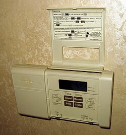 Residential digital thermostat