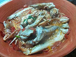 Brodetto alla vastese, from Vasto, Abruzzo