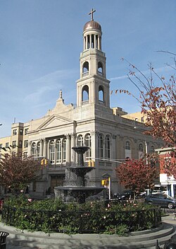 Our Lady of Pompeii Church in New York was founded in 1892 as a national parish to serve Italian-American immigrants who settled in Greenwich Village.