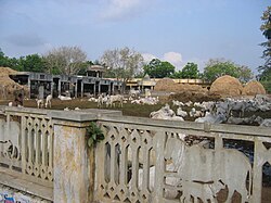 A cow shelter (goshala) at Guntur, India