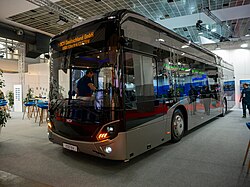 The fully electric MCV C127 EV, made in Egypt for the German market