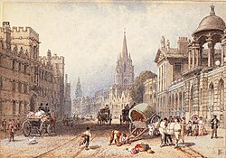 A 19th-century view of the High Street