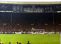 England v Scotland in 1981