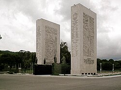 National Heroes Memorial at Heroes' Avenue, (Caracas, Venezuela).