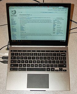 Chromebook Pixel (Wi-Fi) open