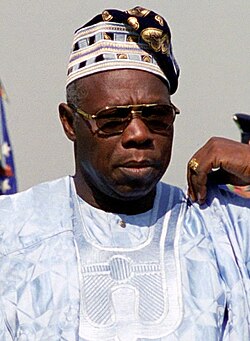 Olusegun Obasanjo served as president of Nigeria from 1999 to 2007.