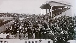 The tournament was a success, with high attendance to the matches, as shown in this photo