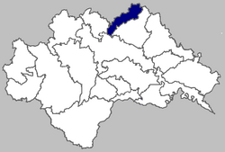Image of Velika Ludina municipality within Sisak-Moslavina County