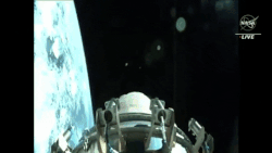 LOFTID inflating in orbit