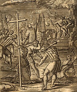 Jesuits who were martyred by the Araucanian Indians in Elicura in 1612 CE