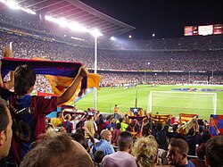 Barcelona supporters