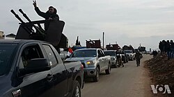 Syrian pro-government militias arrive in Afrin District