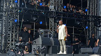 Chappelle at Wembley Stadium in 2022