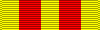 Ribbon bar of the Queen's Fire Service Medal for Distinguished Service