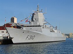 Royal Norwegian Navy Fridtjof Nansen class frigate