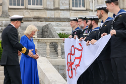 The Queen receives her burgee, 16 July 2025