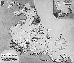 Map of Port Lazaref